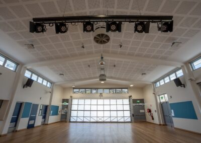 School hall infrared heating solutions-3