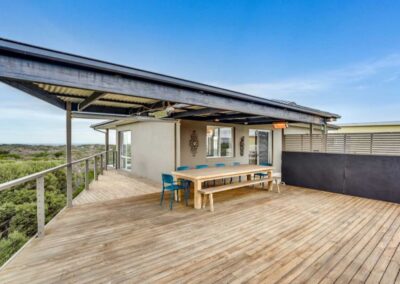 Seaside outdoor infrared heater installation - The Boatshed La Perouse, NSW